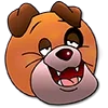 😏 Эмодзи «Milo Dog» для Telegram
