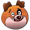 Эмодзи Milo Dog для Telegram — скачать