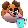 🧃 Эмодзи «Milo Dog» для Telegram