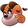🥰 Эмодзи «Milo Dog» для Telegram