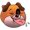 😛 Эмодзи «Milo Dog» для Telegram
