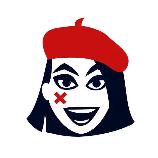 Стикерпак Mime Girl для Telegram