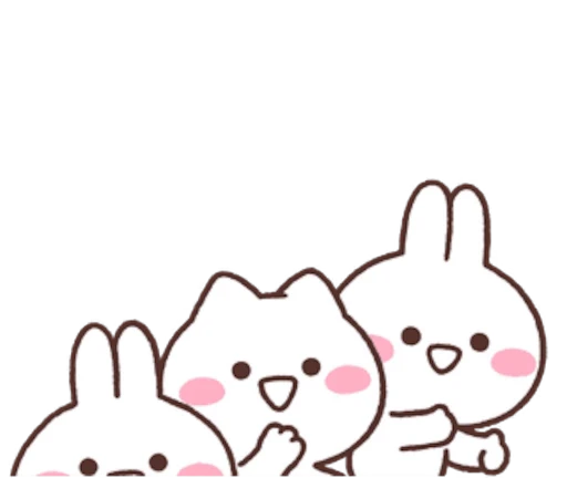 👍 Стикер «Mimi and Neko» для Telegram