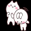 👍 Эмодзи «Mimi And Neko» для Telegram