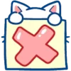 👎 Эмодзи «Min Min Cat» для Telegram