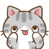 🤪 Эмодзи «Min Min Cat» для Telegram