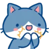 👏 Эмодзи «Min Min Cat» для Telegram