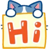 🖖 Эмодзи «Min Min Cat» для Telegram