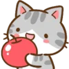 😋 Эмодзи «Min Min Cat» для Telegram