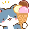 😋 Эмодзи «Min Min Cat» для Telegram
