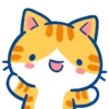🙌 Эмодзи «Min Min Cat» для Telegram