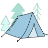 🏕️ Эмодзи «Mindfulness - эмодзи для оформления» для Telegram