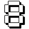 ▪️ Эмодзи «Снова шрифтик Minecraft (Майнкрафт)» для Telegram