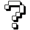 ▪️ Эмодзи «Снова шрифтик Minecraft (Майнкрафт)» для Telegram