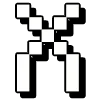 ▪️ Эмодзи «Снова шрифтик Minecraft (Майнкрафт)» для Telegram
