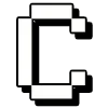 ▪️ Эмодзи «Снова шрифтик Minecraft (Майнкрафт)» для Telegram
