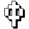 ▪️ Эмодзи «Снова шрифтик Minecraft (Майнкрафт)» для Telegram
