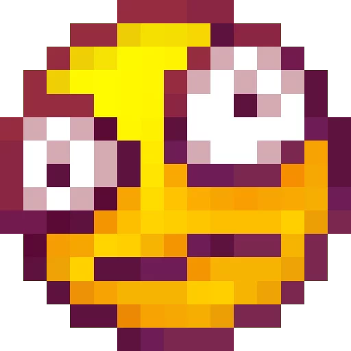 😐 Стикер «Minecraft.de Smileys» для Telegram