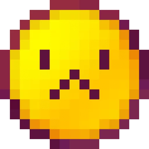 😕 Стикер «Minecraft.de Smileys» для Telegram