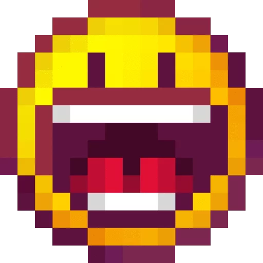 😬 Стикер «Minecraft.de Smileys» для Telegram
