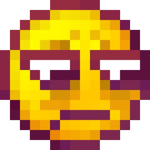 😴 Стикер «Minecraft.de Smileys» для Telegram