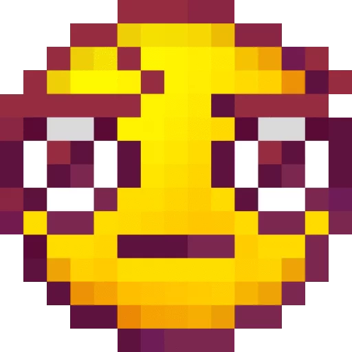 😳 Стикер «Minecraft.de Smileys» для Telegram