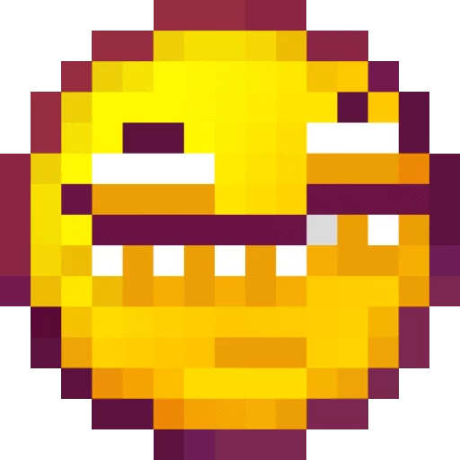 😬 Стикер «Minecraft.de Smileys» для Telegram