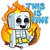 👍 Эмодзи «Minecraft» для Telegram