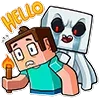 👋 Эмодзи «Minecraft» для Telegram