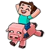🥳 Эмодзи «Minecraft» для Telegram