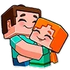 🤗 Эмодзи «Minecraft» для Telegram