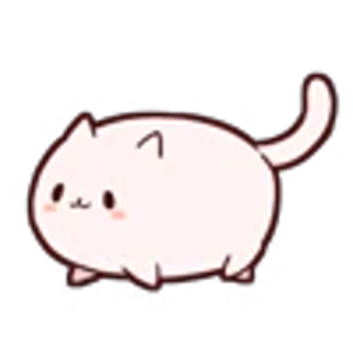 😽 Эмодзи «MiniNeko girl» для Telegram