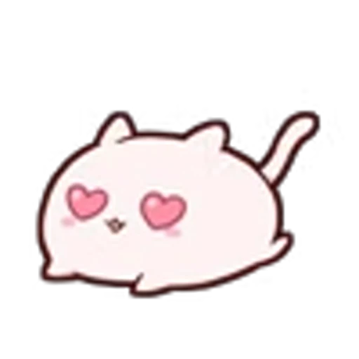 😍 Эмодзи «MiniNeko girl» для Telegram