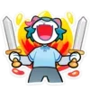 👹 Эмодзи «Мини Сима Без» для Telegram