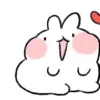 ❤️ Эмодзи «Mini Bunny» для Telegram