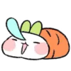 😪 Эмодзи «Mini Bunny» для Telegram