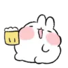 🍻 Эмодзи «Mini Bunny» для Telegram
