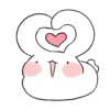 ❤️ Эмодзи «Mini Bunny» для Telegram