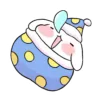 😪 Эмодзи «Mini Bunny» для Telegram