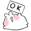 👌 Эмодзи «Mini Bunny» для Telegram