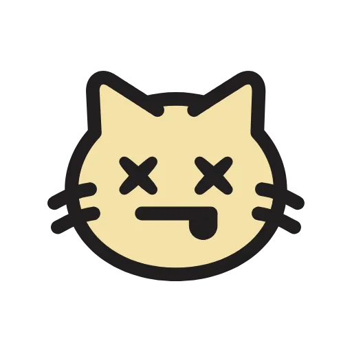 🤩 Эмодзи «Мини-котики» для Telegram