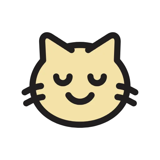 🤩 Эмодзи «Мини-котики» для Telegram