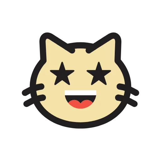 🤩 Эмодзи «Мини-котики» для Telegram