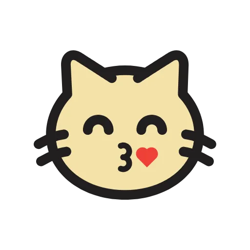 🤩 Эмодзи «Мини-котики» для Telegram