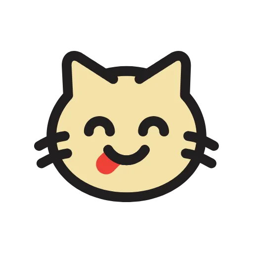 🤩 Эмодзи «Мини-котики» для Telegram