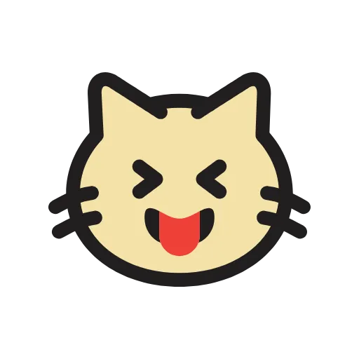 🤩 Эмодзи «Мини-котики» для Telegram