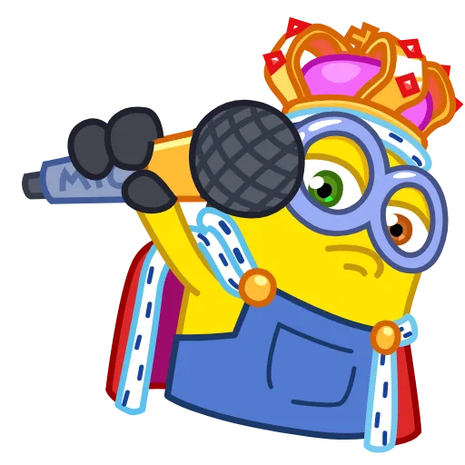 🎤 Стикер «Minions» для Telegram
