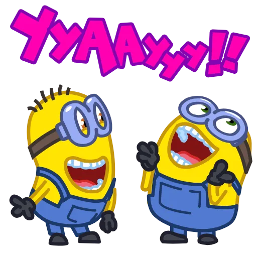 😀 Стикер «Minions» для Telegram
