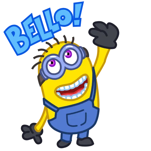 👋 Стикер «Minions» для Telegram