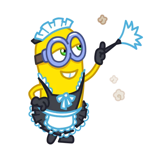 🧹 Стикер «Minions» для Telegram